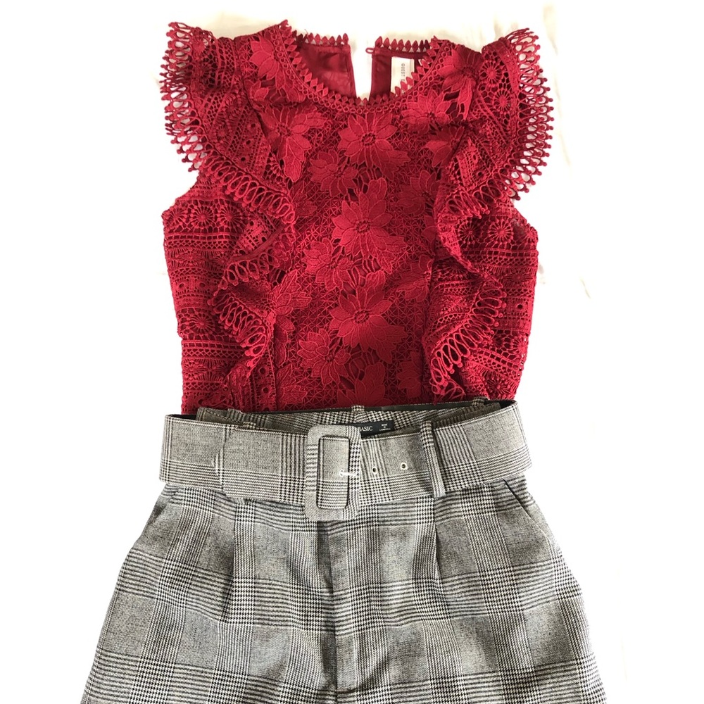 Beautiful guipure top